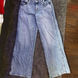 PacSun Light Blue Wide-Leg Jeans